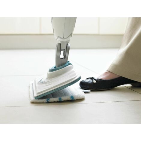 BLACK+DECKER 2 Patins En Microfibre FSMP20-XJ Rectangulaires Pour Balai Vapeur - Technologie EasyGlide