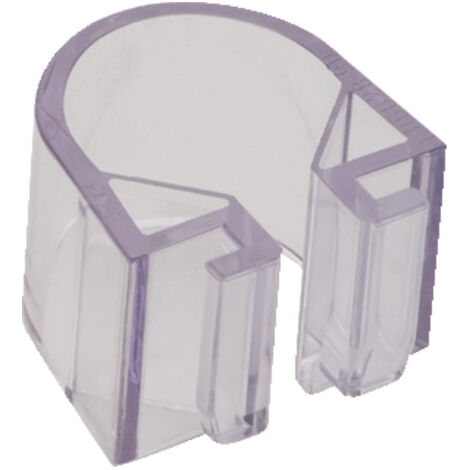 Porte savon cristal pour barre de douche de diamètre 18 mm NICOLL