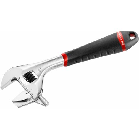 FACOM Clé À Molette À Mors Réversible Manche Bi-Matière - 101.8GR
