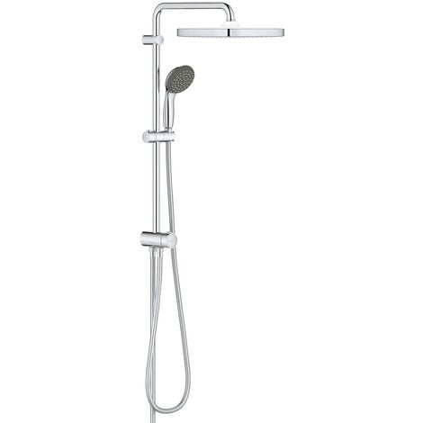 Colonne de douche avec mitigeur thermostatique bain/douche chrome Grohe  Vitalio Joy System 310, Colonne de douche