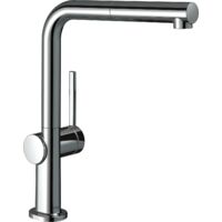 Hansgrohe – Mitigeur de cuisine 270 avec douchette extractible – Bec orientable 4 positions – Débit 7 l/mn sous 3 bars – 72808000