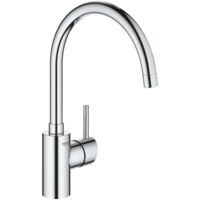 Mitigeur de lavabo monocommande haut – Bec mobile – GROHE SilkMove 35 mm – Installation rapide – Limiteur de débit ajustable – 32661003