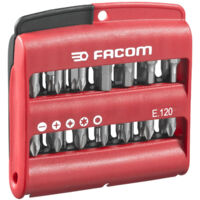 FACOM Jeu De 28 Embouts De Vissage 1/4" - E.120PB - Haute Performance