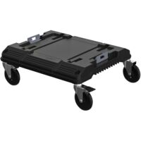 Stanley – Module à roulettes PRO-STACK 48,6 x 18,1 x 43,6 cm – Structure en résine haute résistance – Roues pivotantes 360° – SKU FMST171972