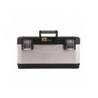 Stanley – Boîte à outils bimatière 26 kg Max – Dimensions 49,7 x 29,3 x 29,5 cm – Cadenassable – Système de rangement vertical – 195615