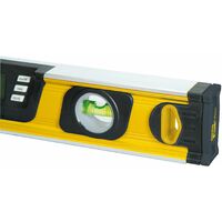 Niveau Digital - 60 cm - 2 Fioles - Ecran LCD Rétro-éclairé - FATMAX - STANLEY, 0-42-065