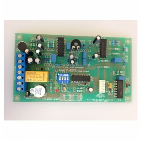 Détecteur électronique infrason double protection - pour alarme filaire 12V pour porte ou fenêtre (1/3)