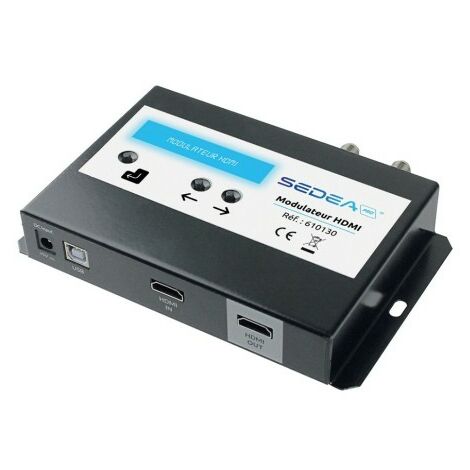 Technomate Modulateur RF HDMI vers DVB-T avec déport de télécommande