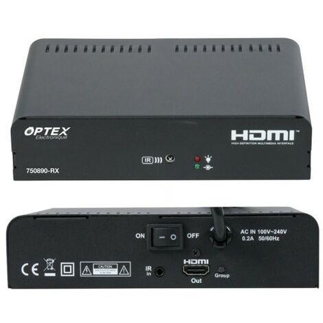Récepteur Supplémentaire HD CPL 750891 – pour transmetteur audio/vidéo CPL 750890, HDMI, IR (1/3)