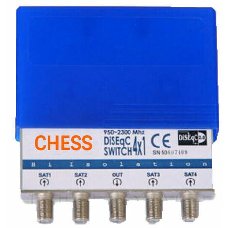 Pack Réception Satellite : Récepteur Double Tuner + Commutateur DiSEqC + Support 3 LNB + Parabole 1M