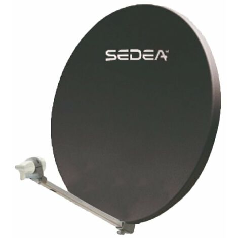 KIT SEDEA PARABOLE 65 CM EASY ACIER ANTHRACITE + LNB (1/3)