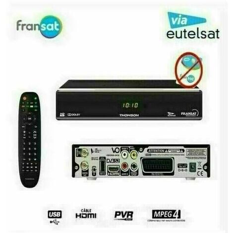 HDME Décodeur IPTV Multimédia - Set Top Box TV, H.265, WLAN WiFi intégré  150Mbps, Lecteur multimédia Internet TV, Récepteur IP HEVC H.256, Remplace