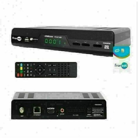 OPTEX RECEPTEUR FRANSAT HD 9947 TV SATELLITE HD (AVEC CARTE) (1/4)