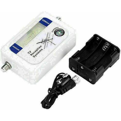 Pointeur Terrestre de Détection de force de Signal d’Antenne de télévision DVB-T FORNORM - 170-862MHz, -40 -10 dBm