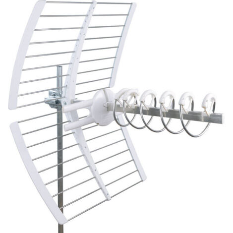 Antenne UHF Fracarro ELIKA 700 C – Réception optimale canaux 21-48 – Filtre LTE intégré – Installation rapide sans outils