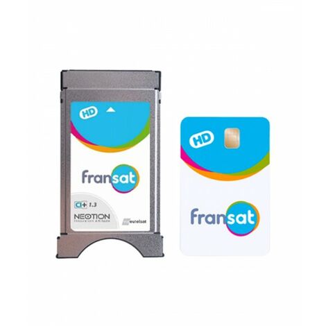 Module Fransat TV satellite Neotion CI+ 1.3 HD – Récepteur TNT – Décodeur satellite – Carte Fransat PC7 HD valable 4 ans – ME (1/3)