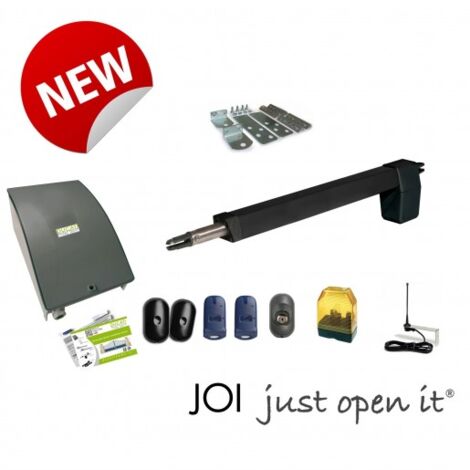 Kit de motorisation de portail 12V – Moteur 60W – Longueur de vantail 4m – Charge max 400kg – Système de sécurité anti-pression - HC812-500 (1/5)
