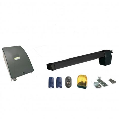 Kit Motorisation Portail Automatisme Ducati Home Automation HC619 MONO - Pour portail à 1 vantail battant maxi 3 m 300 kg 1,5 cm/sec (1/5)