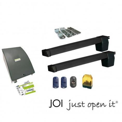 Kit motorisation portail Automatisme Ducati Home Automation HC619 - pour portail à 2 vantaux battant maxi 3 m/300 kg chaque vantail (1/5)