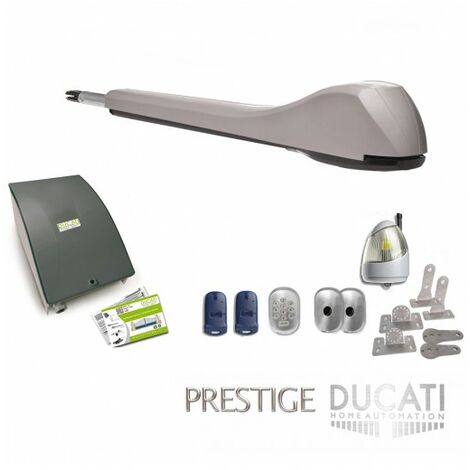 Kit Motorisation Portail Automatisme Ducati Home Automation EVE 948T Mono - pour portails à 1 vantail battant maxi 5m 500kg (1/5)