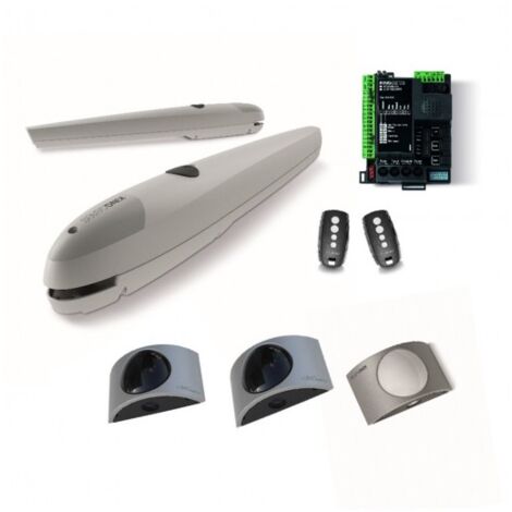 Kit Motorisation Portail Automatisme EA COUPER 24 - 24 V, Avec Accessoires NOVO, Maxi 250 kg 2 m par battant, Course 360 mm, 80 W (1/5)