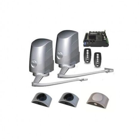 Kit Motorisation Portail Battant EA MODUS 280 Bras A Rotule + Accessoires NOVO KING GATES - 2.8m 300kg maxi par battant, 24 V (1/5)