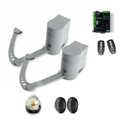 Kit Motorisation Portail Battant Automatisme Ouverture EA MINI MODUS 24 G8 KING GATES - Maxi 250 kg 2m par battant, 24V (1/5)