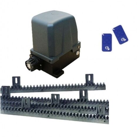 Kit Motorisation Portail Coulissant EA CL610 Basic - pour portails jusqu'à 400kg, 230V, fins de course magnétiques, 40 cycles / jour (1/5)
