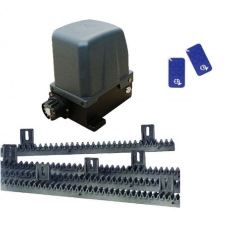 Kit Motorisation Portail Coulissant Automatisme EA CL610CN Basic A Encodeur - pour portails jusqu'à 400 kg, 230 V, 40 cycles / jour
