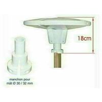 Antenne TNT Extérieure Amplifiée - Gain élevé 20 DB, étanche - Pour Zones Rurales, Réception Optimale - Compatible UHF/VHF 40-790 MHz - 13