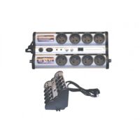 Multiprise d’angle sécurisée anti-surtension – 8 prises – Disjoncteur 16 A – Protection 1260 Joules – Filtrage EMI/RFI jusqu'à 20 MHz – ME