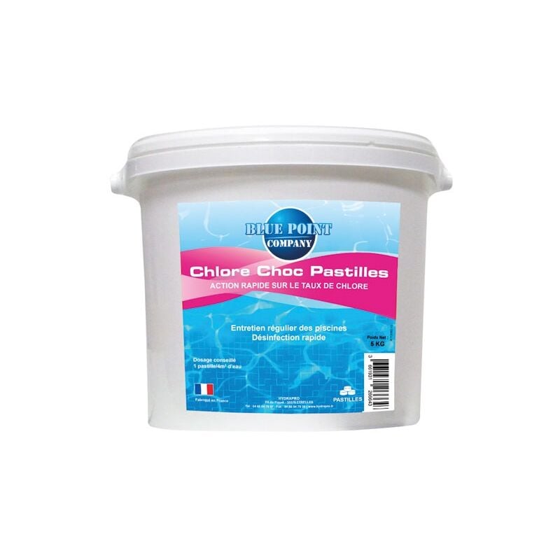 Chrole choc 5kg pastilles 20g - Blue Point Company - 6201092