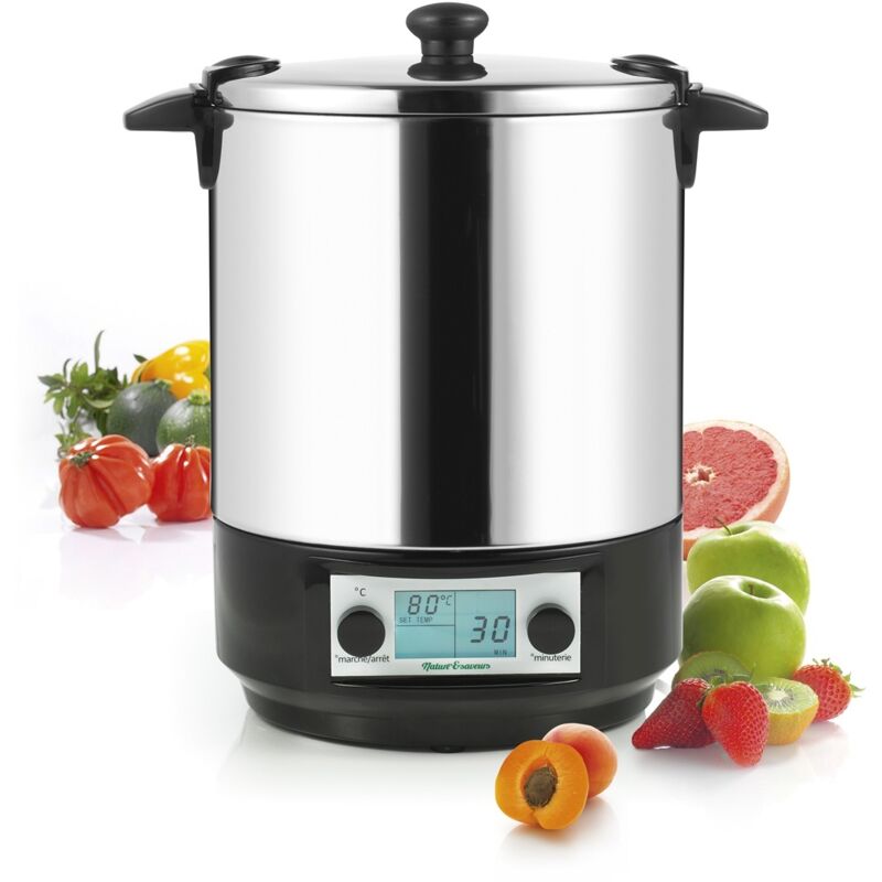 Stérilisateur Électrique REDWOOD 32L Inox - 2000W Avec Timer Digital Et Robinet