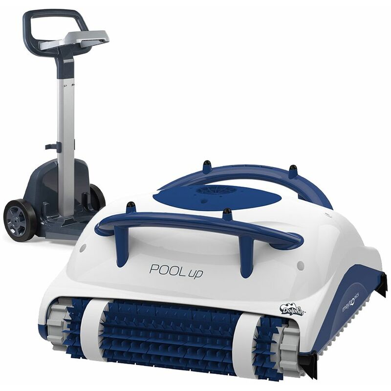 491€ sur Robot electrique de piscine fond, parois et ligne d'eau avec  chariot Dolphin ms4 - Accessoires piscines spa et jacuzzis - Achat & prix