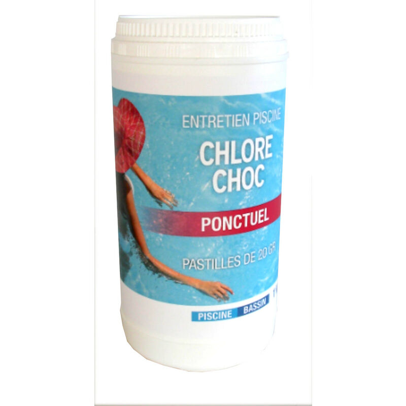 Chlore choc pastille 20g 1kg - Nmp - 35031bcm