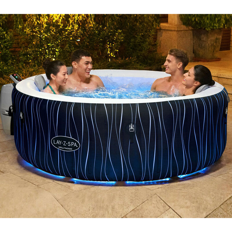 Spa gonflable rond Lay-Z-Spa Hollywood Airjet™ 6 personnes