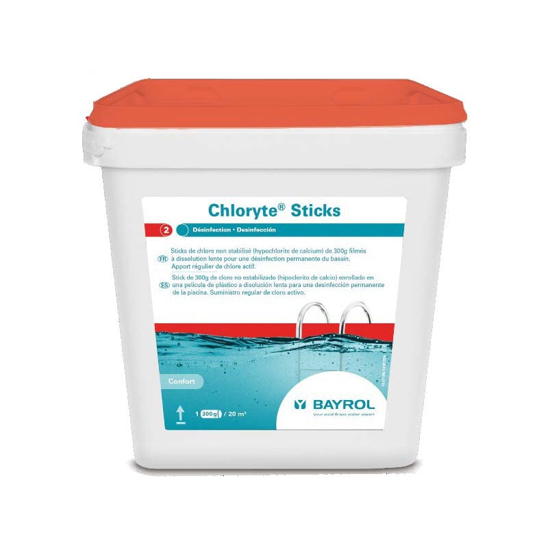 Bayrol Chloryte Sticks - Sticks de chlore non stabilisé 4,5kg