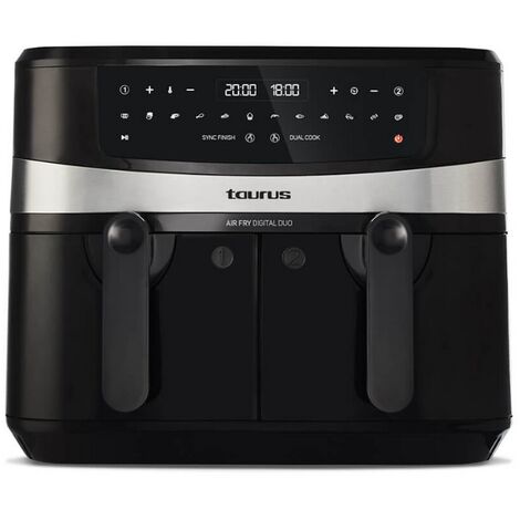 Friteuse sans huile 2600w noir - Taurus - Air Fry Digital Duo (1/2)