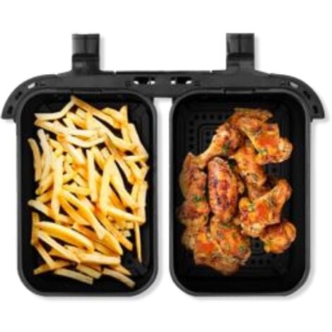 Friteuse Sans Huile 2600w Noir - Taurus - Air Fry Digital Duo