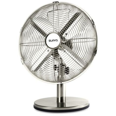 Ventilateur de table PROFICARE 25 cm Chrome