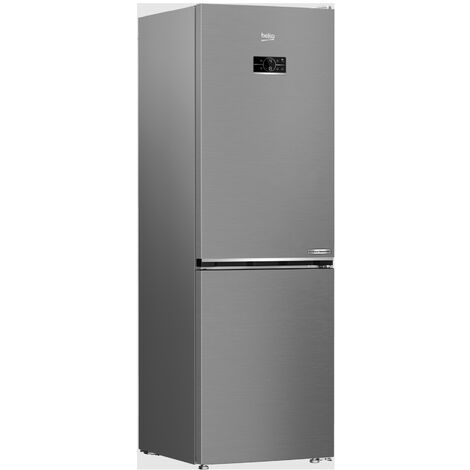 Beko – Réfrigérateur combiné 60cm 360l nofrost – Froid ventilé – Classe D – Technologie HarvestFresh – B5RCNE365LXB