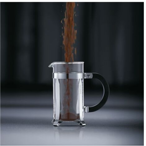 BODUM Cafetière à Piston 3 Tasses Inox & Liège - Chambord