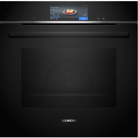 Siemens – Four chaleur tournante encastrable 71L – HB778G3B1 – Nettoyage pyrolyse – 13 modes de cuisson – Écran TFT couleur tactile Pro - IQ700