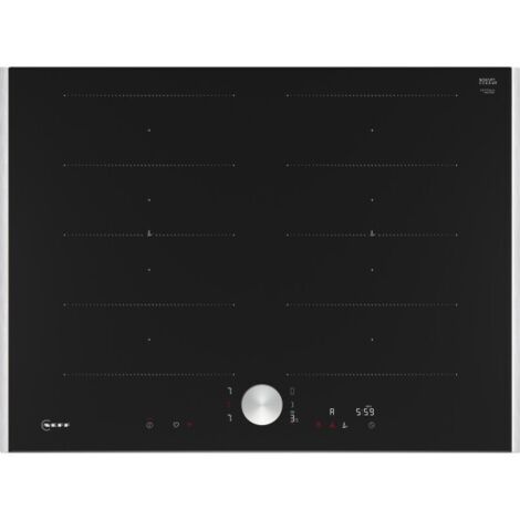 Neff – Plaque induction 71cm 4 feux 7400W – Technologie Home Connect – Commande tactile – T67TTX4L0