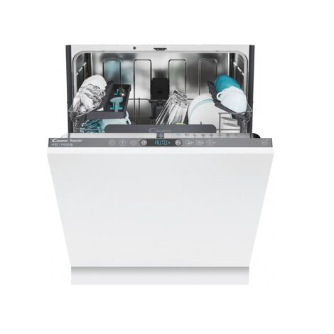 Candy – Lave-vaisselle encastrable 14 couverts – Classe C – 44 dB – Wi-Fi hOn – Acier inoxydable – 8 programmes – CI4C4F0PA