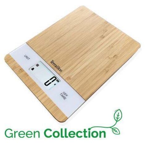 Terraillon Bamboo USB balance de cuisine marron naturel (1/3)