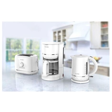 CAFETIÈRE 10 TASSES AVEC FILTRE PERMANENT AMOVIBLE SCH1012 SCHMIT WHITE