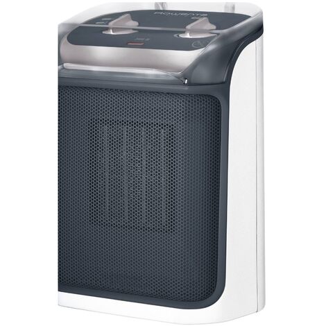 Rowenta – Chauffage soufflant céramique 2000W – Ventilation froide – IP21 pour salle de bain – Silencieux 50 dB – Compact 206x146x308mm - SO9281F0