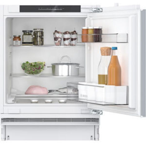Bosch – KUR21VFE0 – Réfrigérateur sous-plan intégrable 134L – Froid statique – Super-réfrigération – Éclairage LED – Fixation pantographe - KUR21VFE0-Bosch