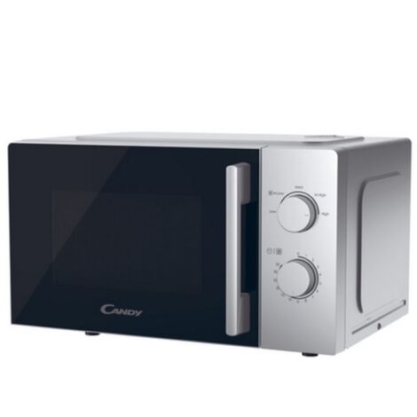 Candy CMW2070M – Micro-ondes Solo 20 L 700 W Blanc – 6 Niveaux De Puissance + Décongélation Par Poids
